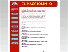 Tablet Screenshot of maggiolinoweb.it